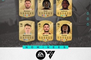 意甲5月最佳球员候选：S-希门尼斯、麦克托米奈、K-图拉姆在列