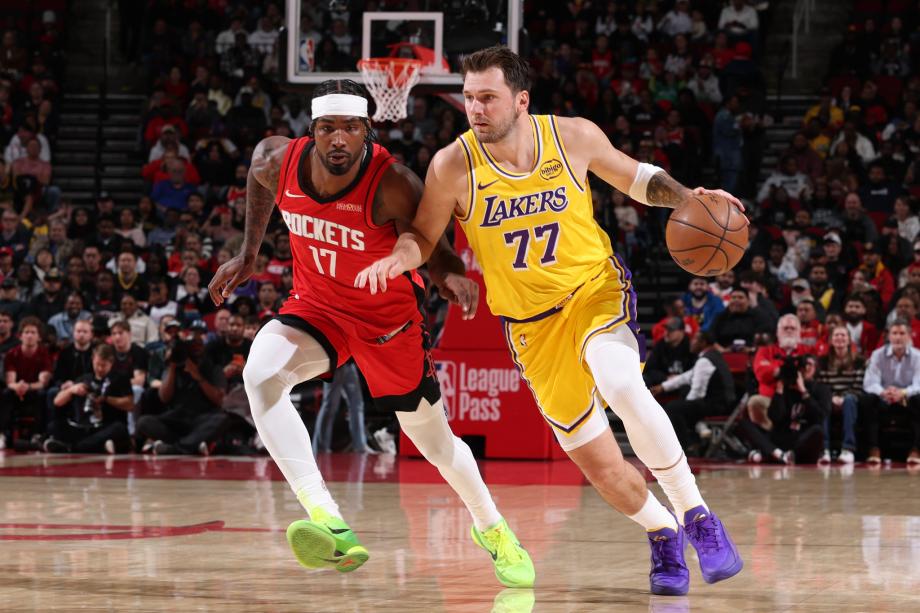 [图]东契奇36分杜兰特18分 湖人胜火箭豪取6连胜